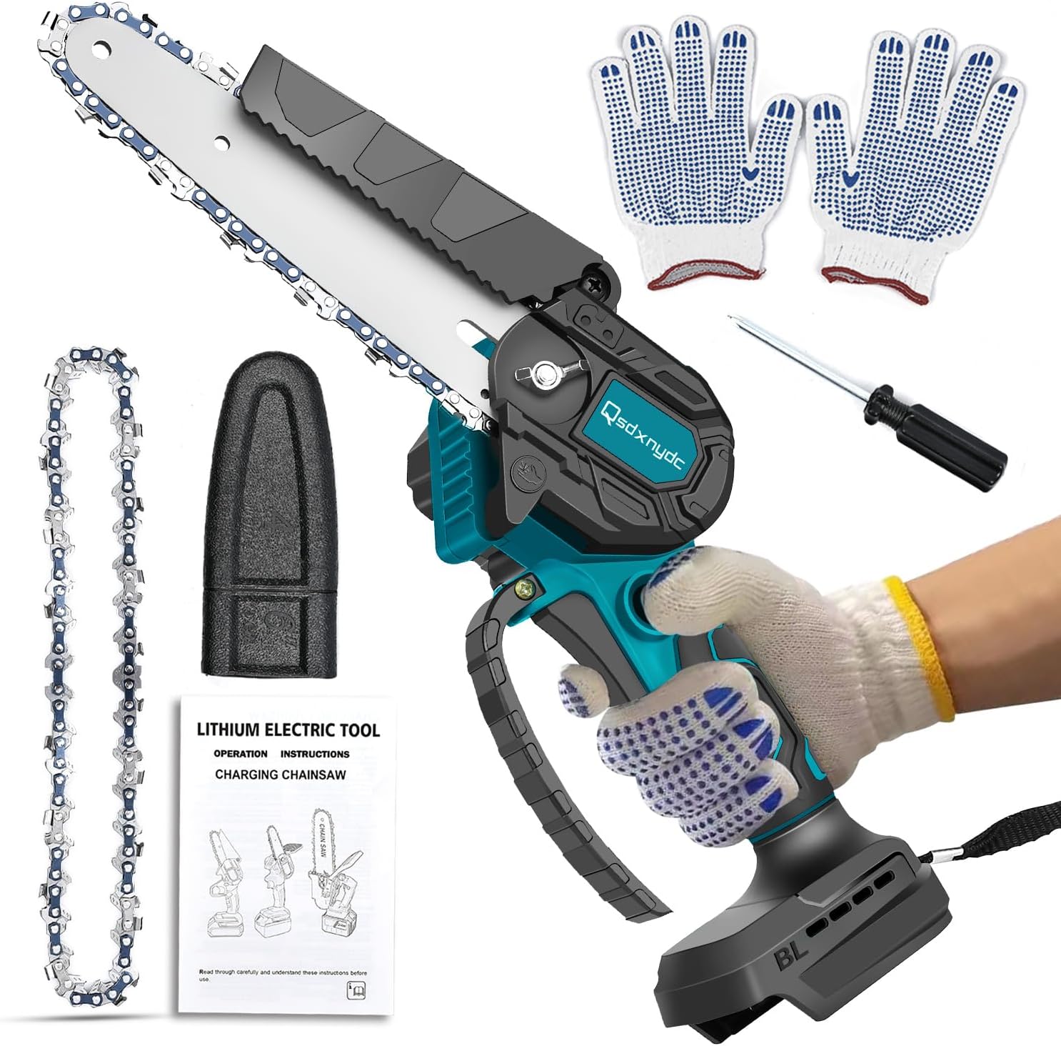 Cordless Mini Chainsaw 6