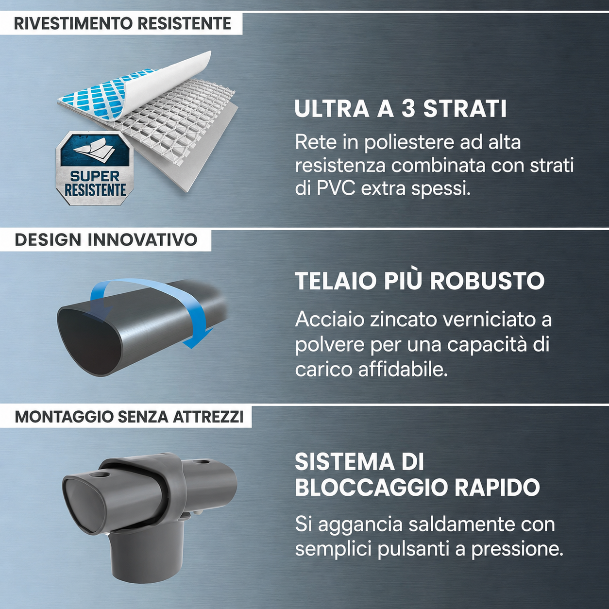 Ultra XTR 26325EH 488 x 122 cm con pompa a sabbia e sabbia filtrante premium OptiFlow da 22,7 kg